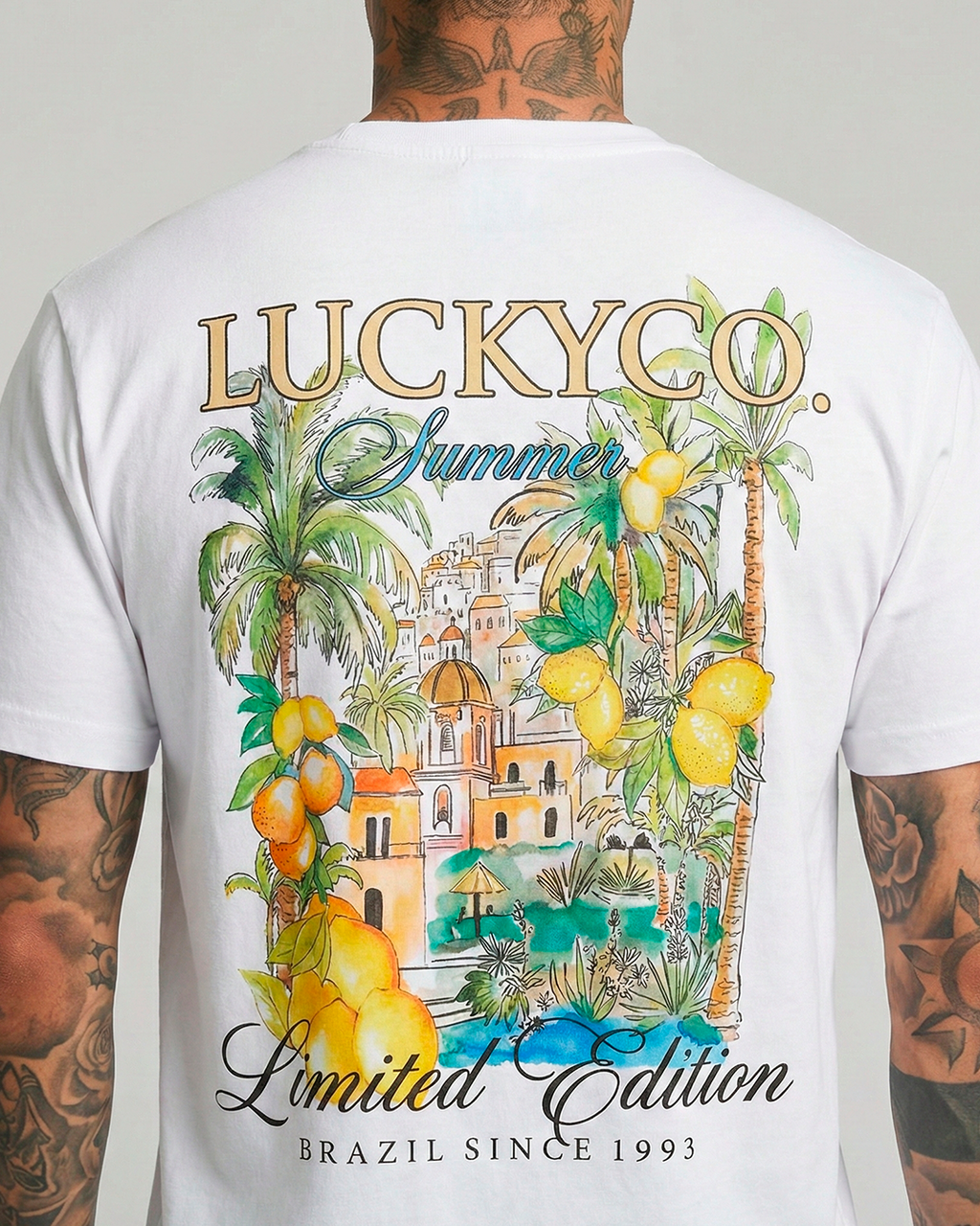 T-SHIRT REGULAR EDITION SUMMER BRANCO 1100225