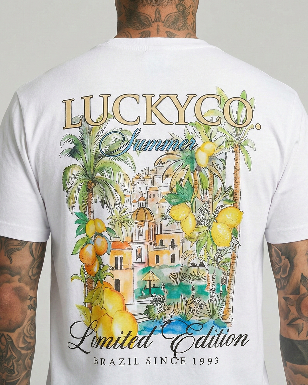 T-SHIRT REGULAR EDITION SUMMER BRANCO 1100225