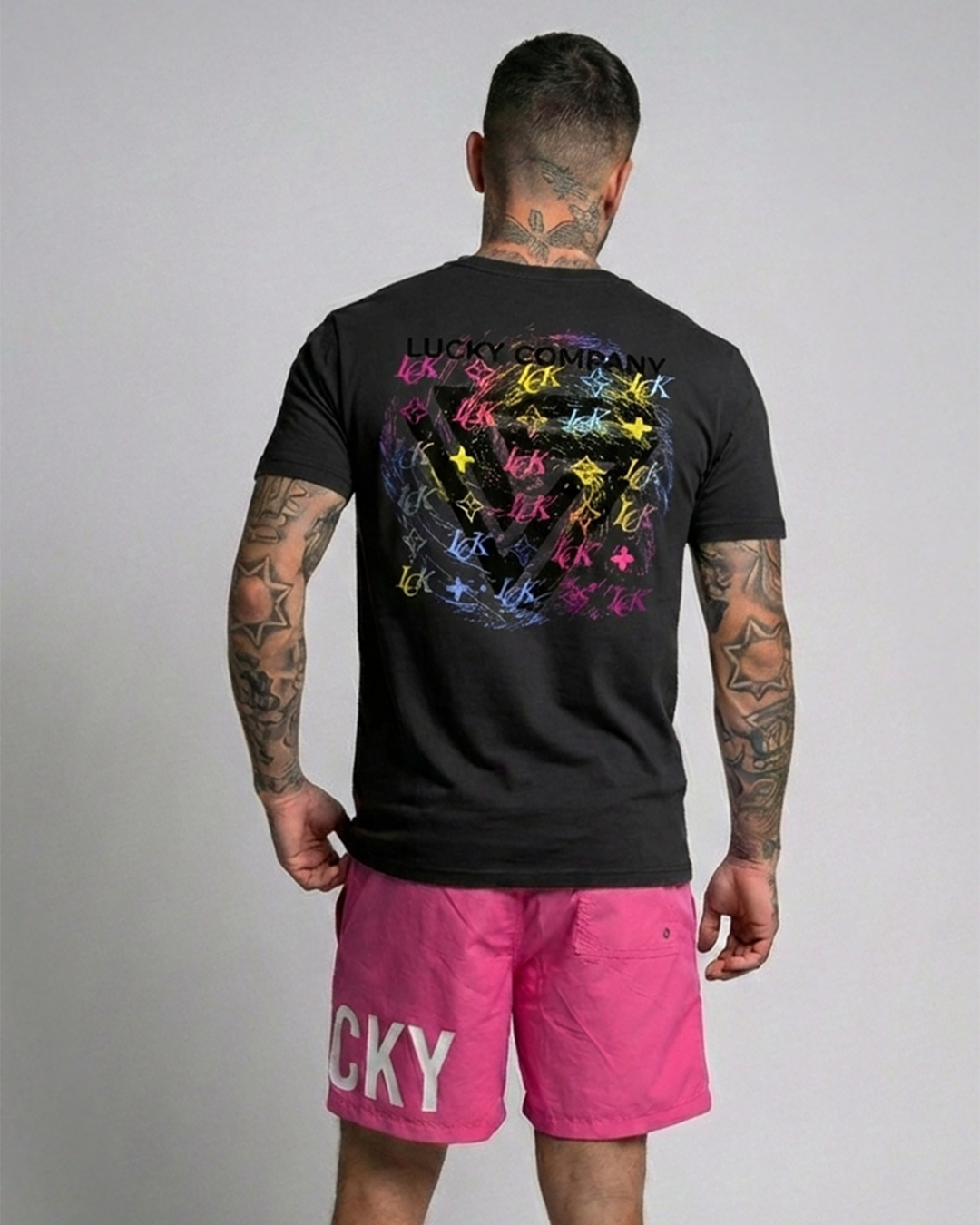 T-SHIRT REGULAR TRIANGLE COLOR GRAFITE 1100220