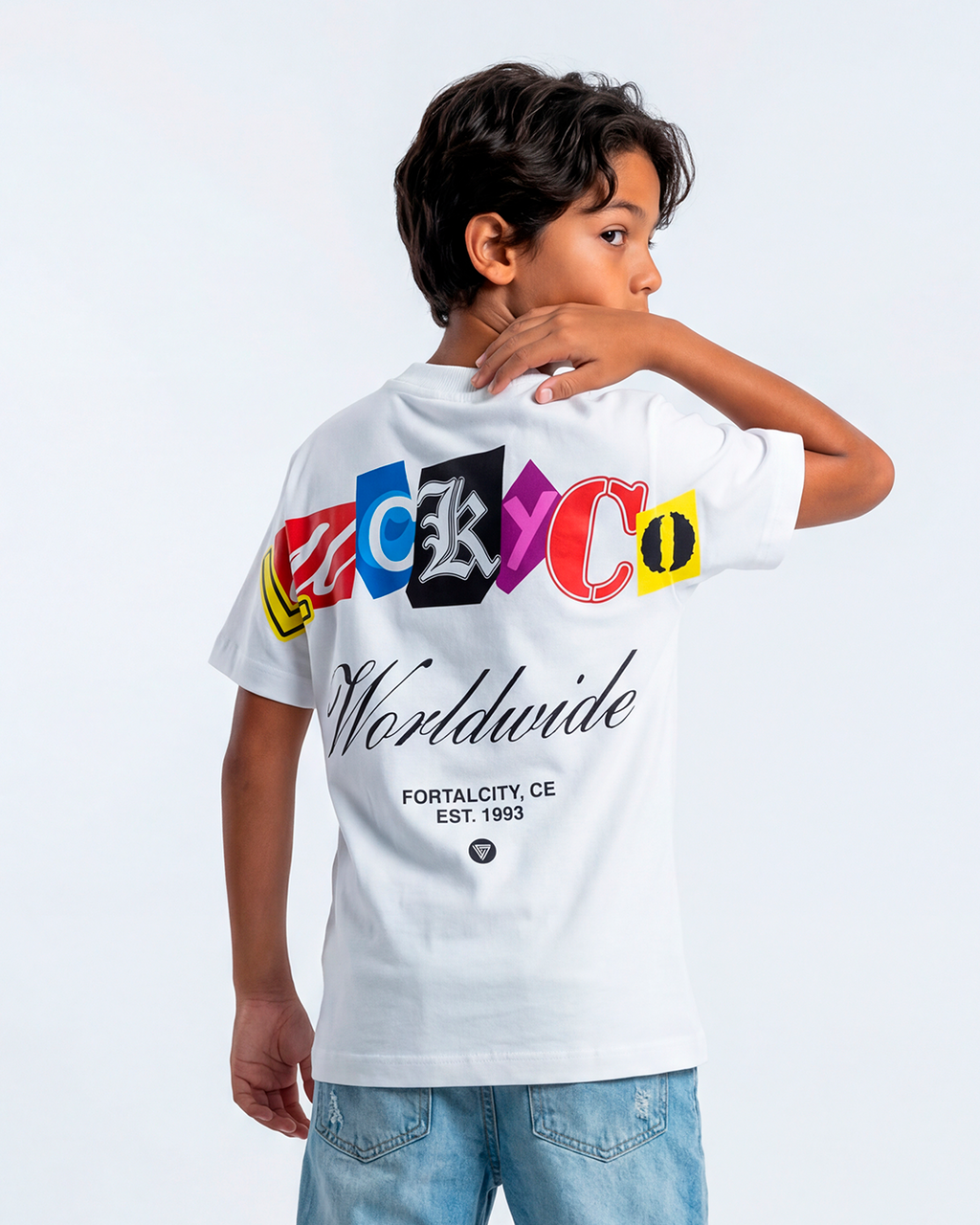 T-SHIRT INFANTIL WOLDWIDE FORTALCITY