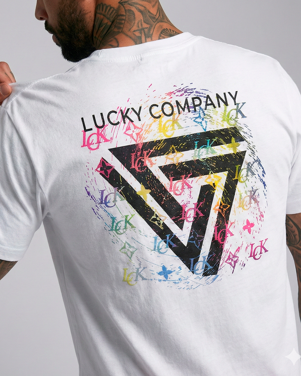 T-SHIRT REGULAR TRIANGLE COLOR BRANCO 1100220
