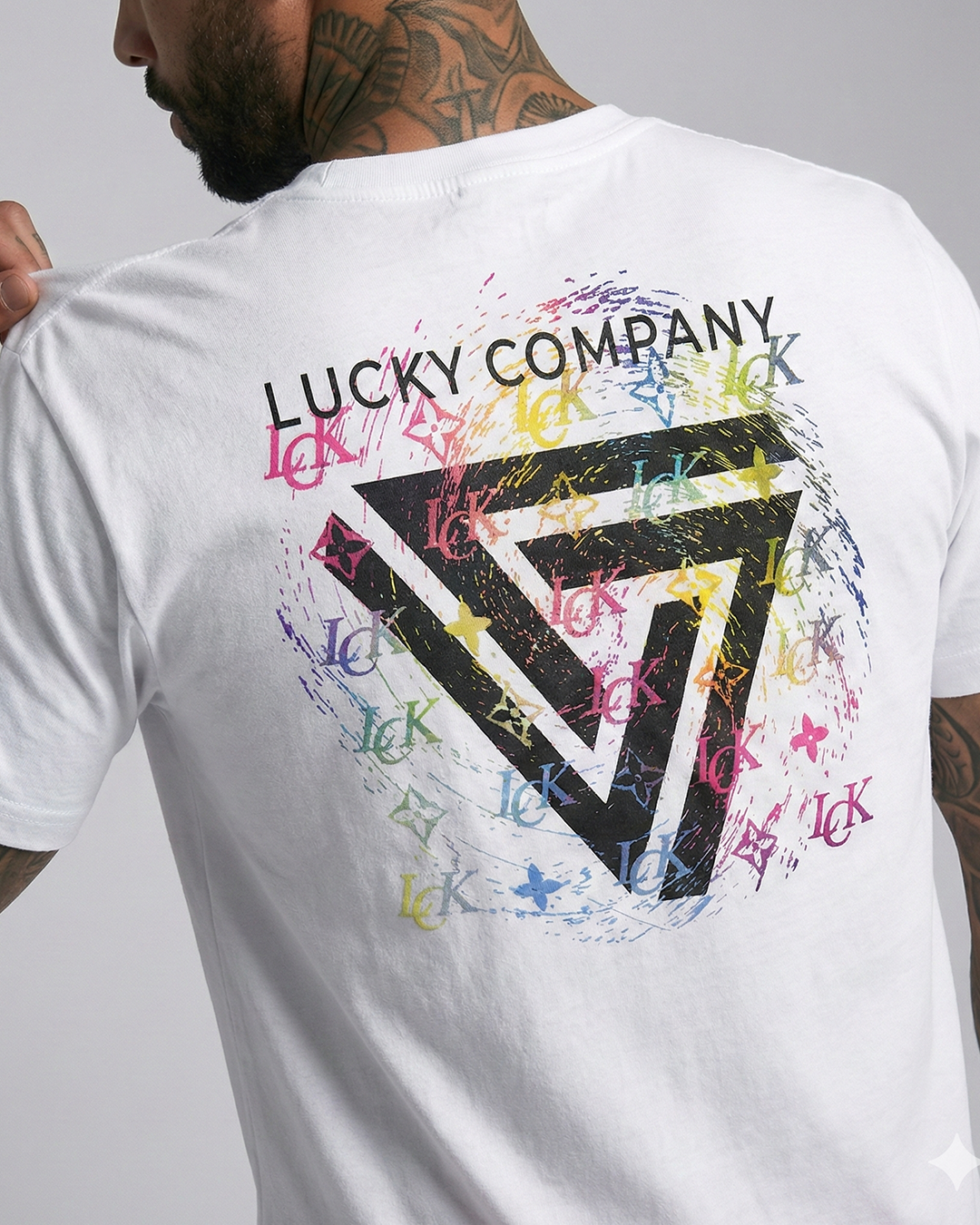 T-SHIRT REGULAR TRIANGLE COLOR BRANCO 1100220