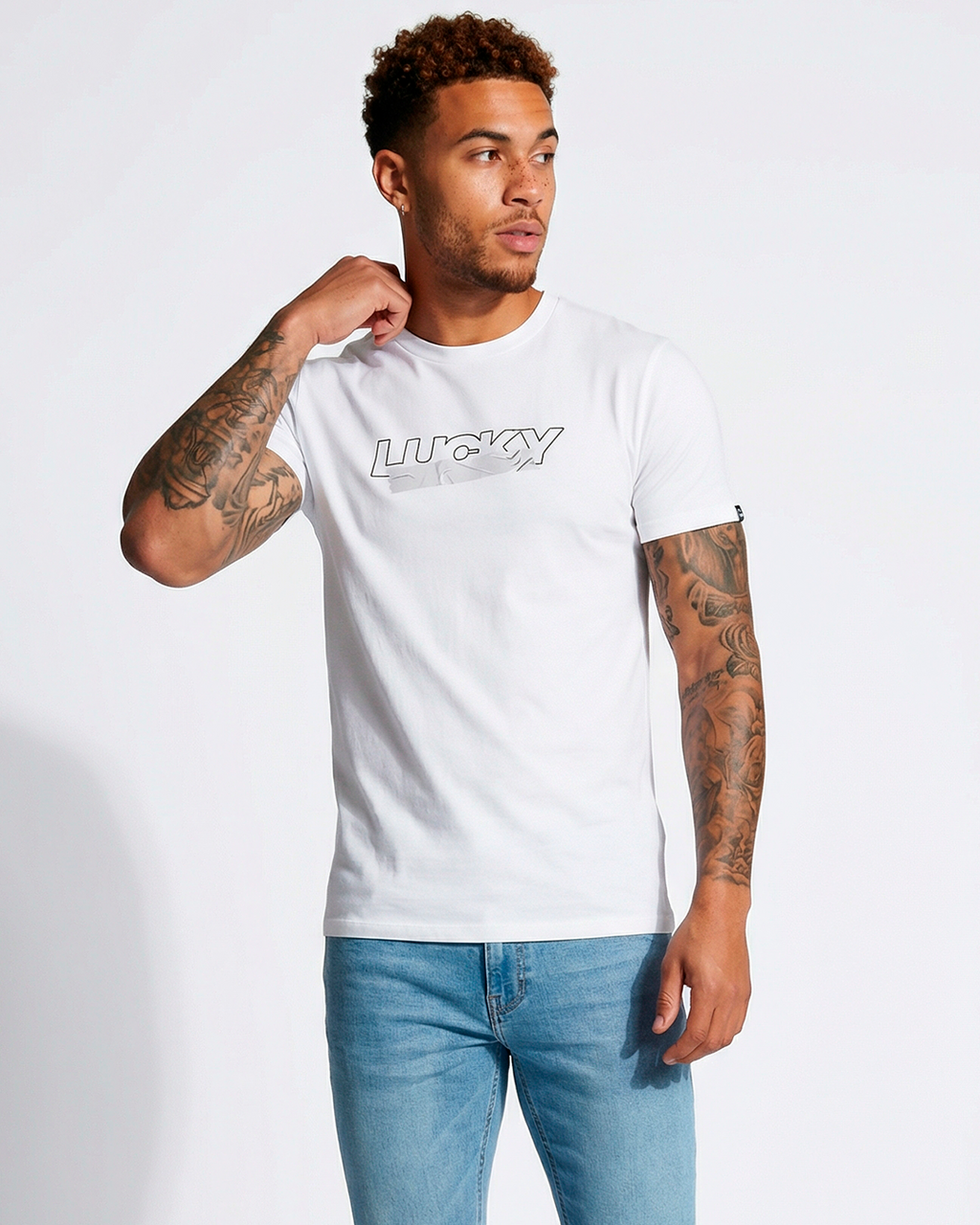 T-SHIRT LUCKY ADHESIVE TAPE