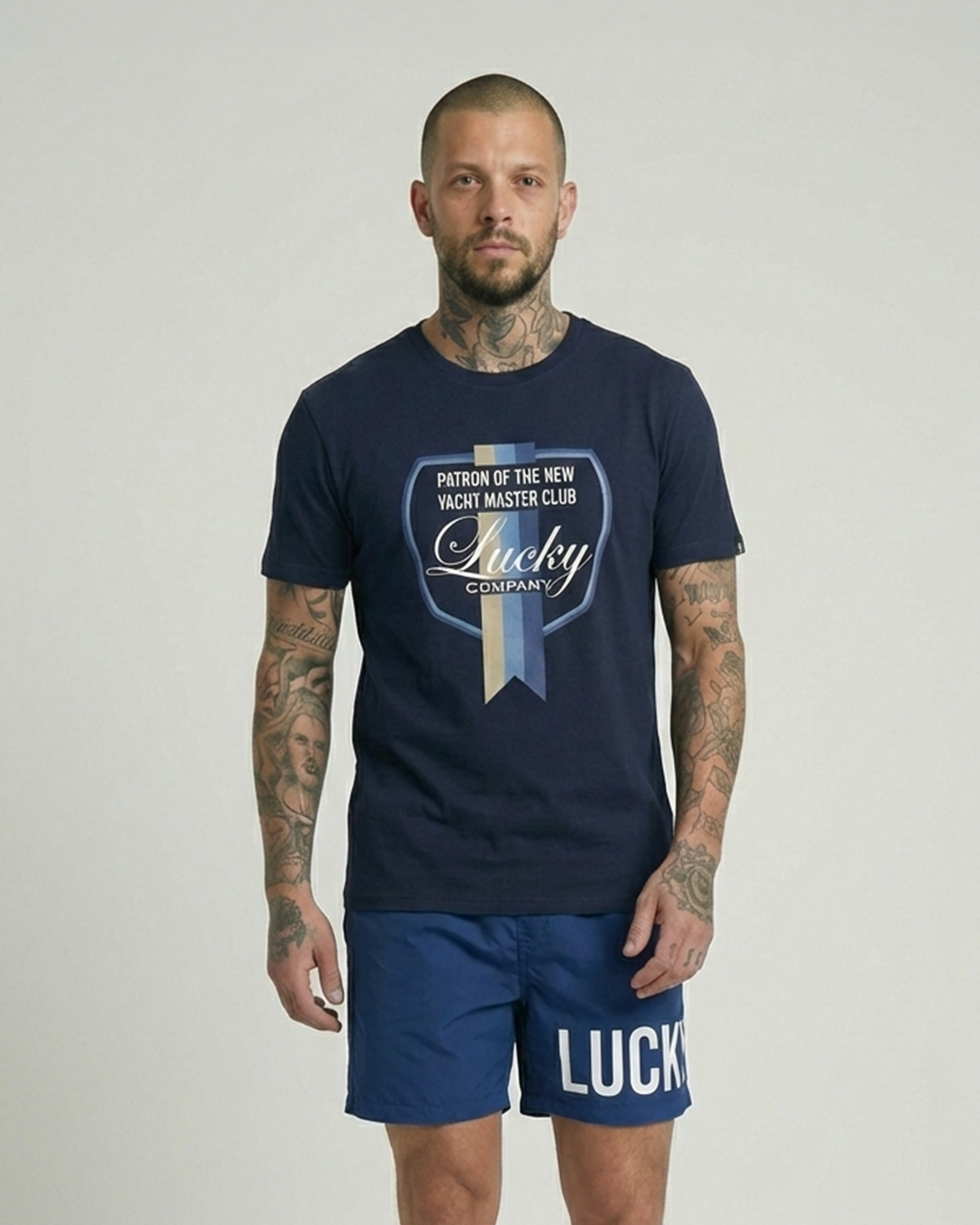 T-SHIRT REGULAR MASTER CLUB MARINHO 1100217