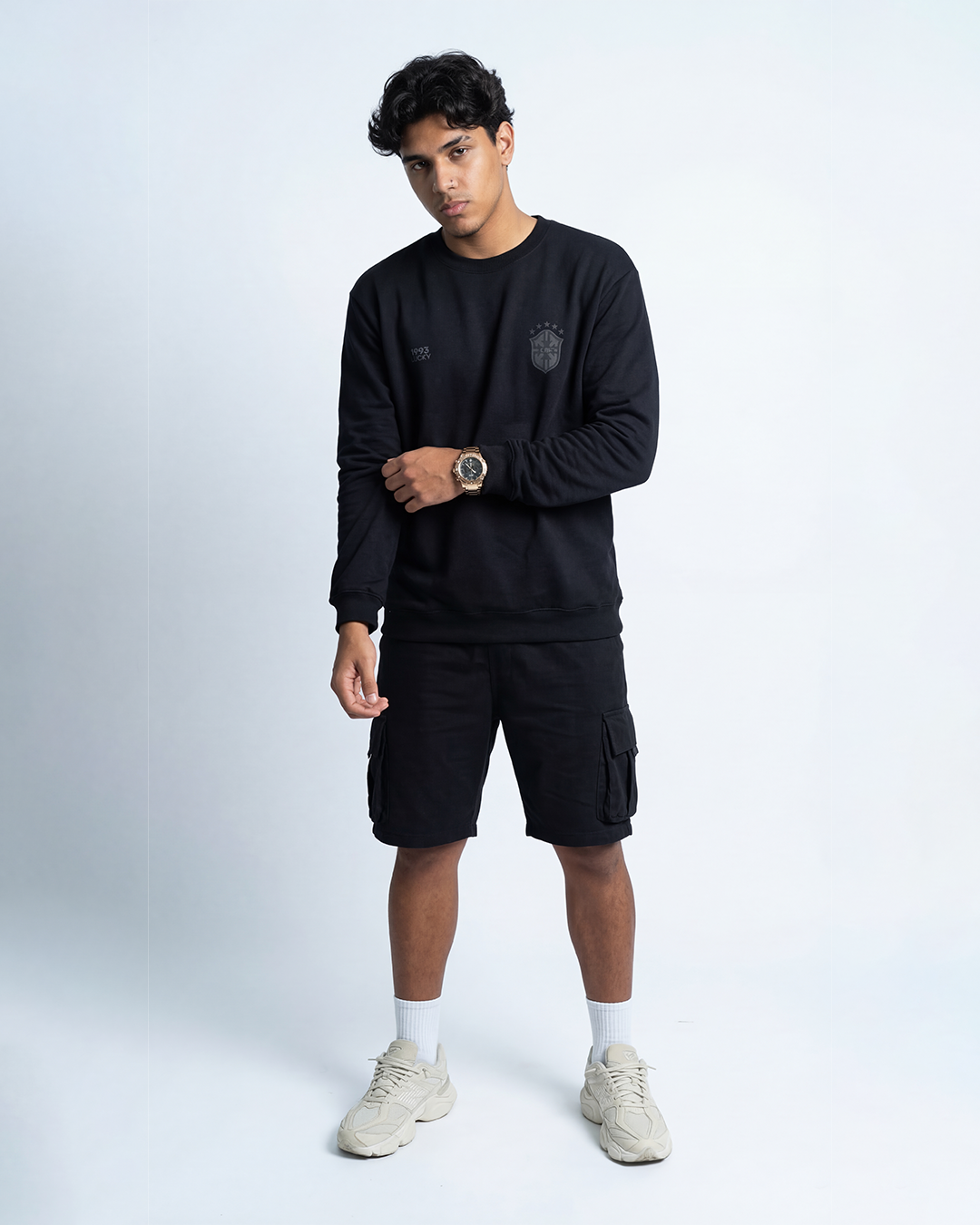 T-SHIRT MANGA LONGA LCK TONE ON TONE