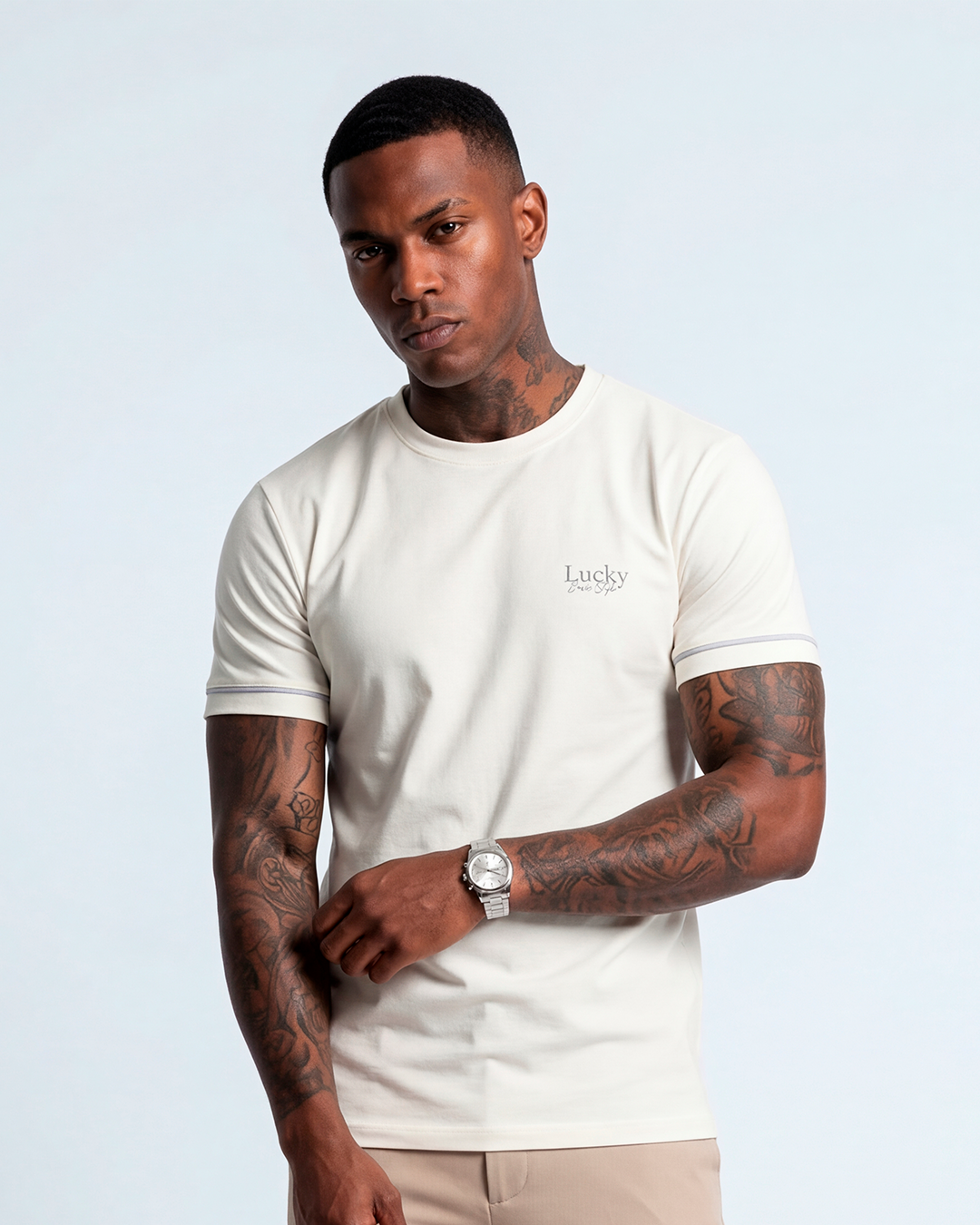 T-SHIRT REGULAR LUCKY BASIC STYLE OFF