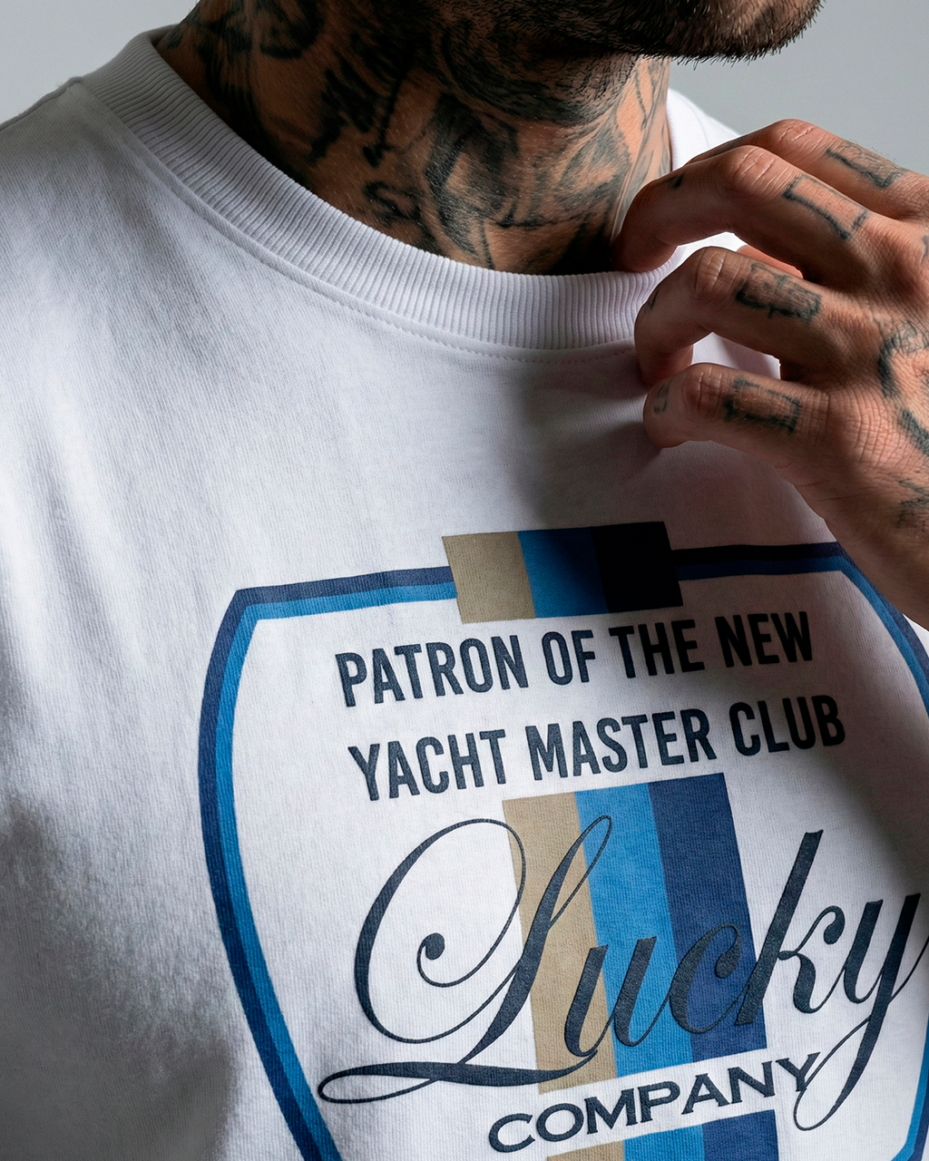 T-SHIRT REGULAR MASTER CLUB BRANCO 1100217