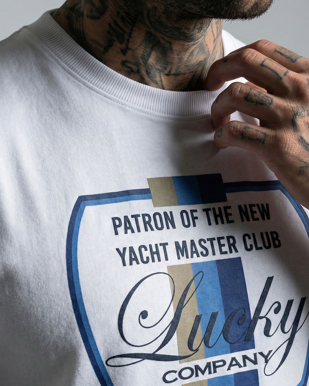 T-SHIRT REGULAR MASTER CLUB BRANCO 1100217