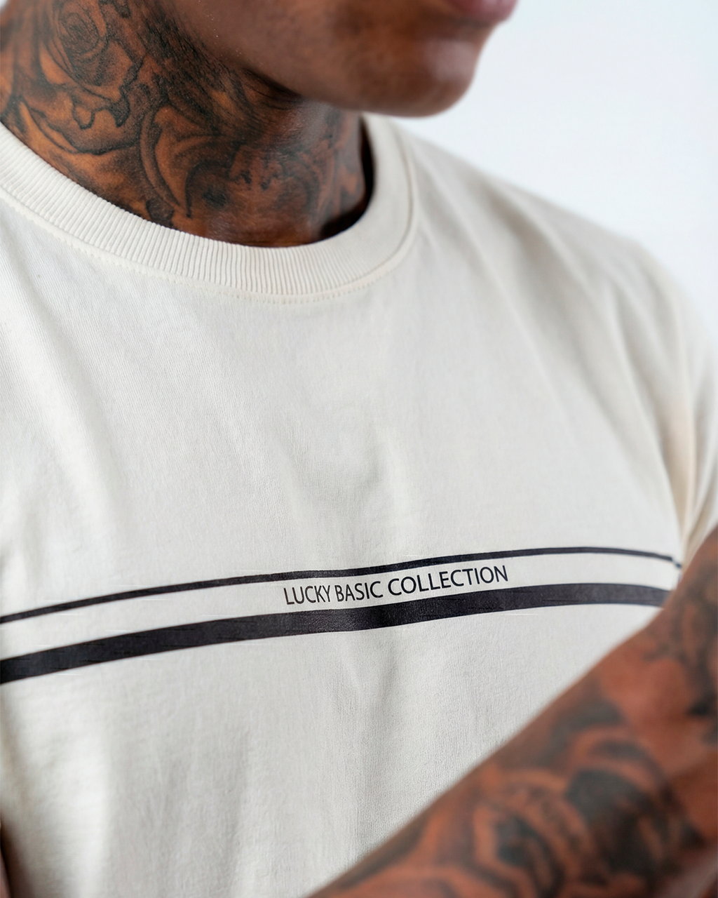T-SHIRT REGULAR LUCKY BASIC COLLECTION OFF