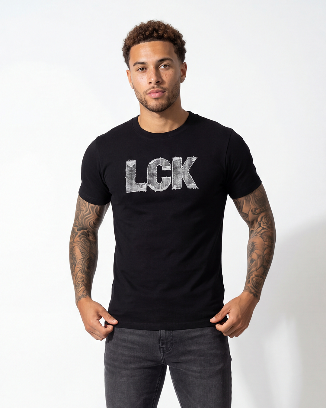 T-SHIRT LUCKY NAME JEANS