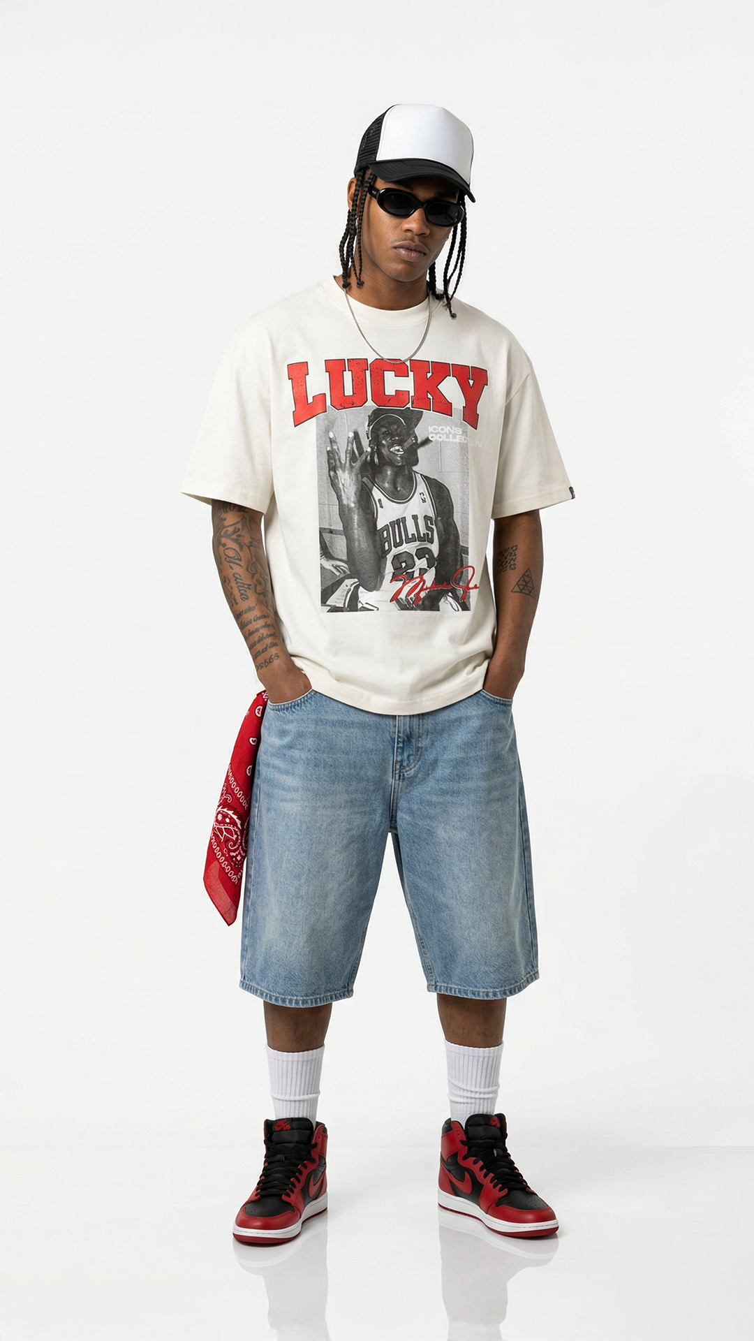 OVERSIZED LUCKY KOBE OFF