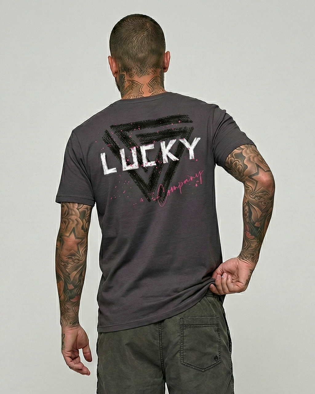 T-SHIRT REGULAR LUCKY GIVE 1100224