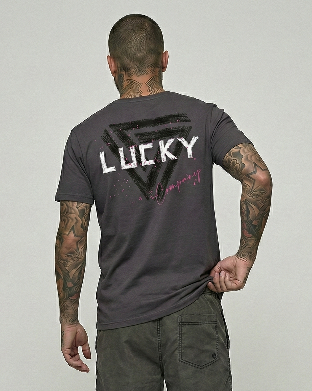 T-SHIRT REGULAR LUCKY GIVE 1100224