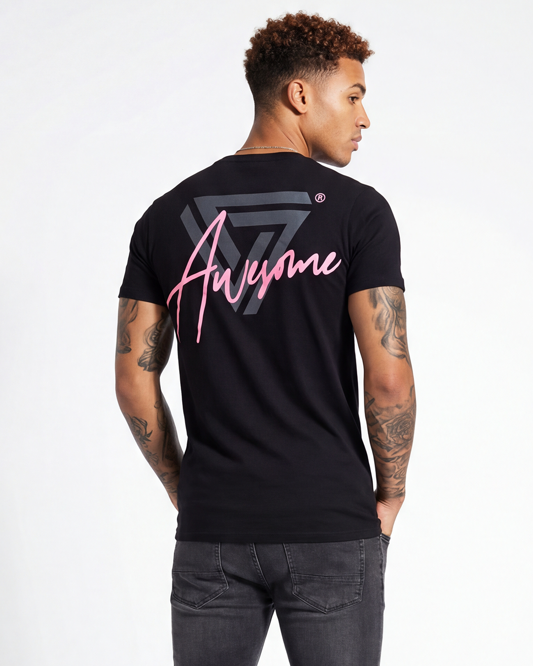 T-SHIRT LUCKY AWESOME