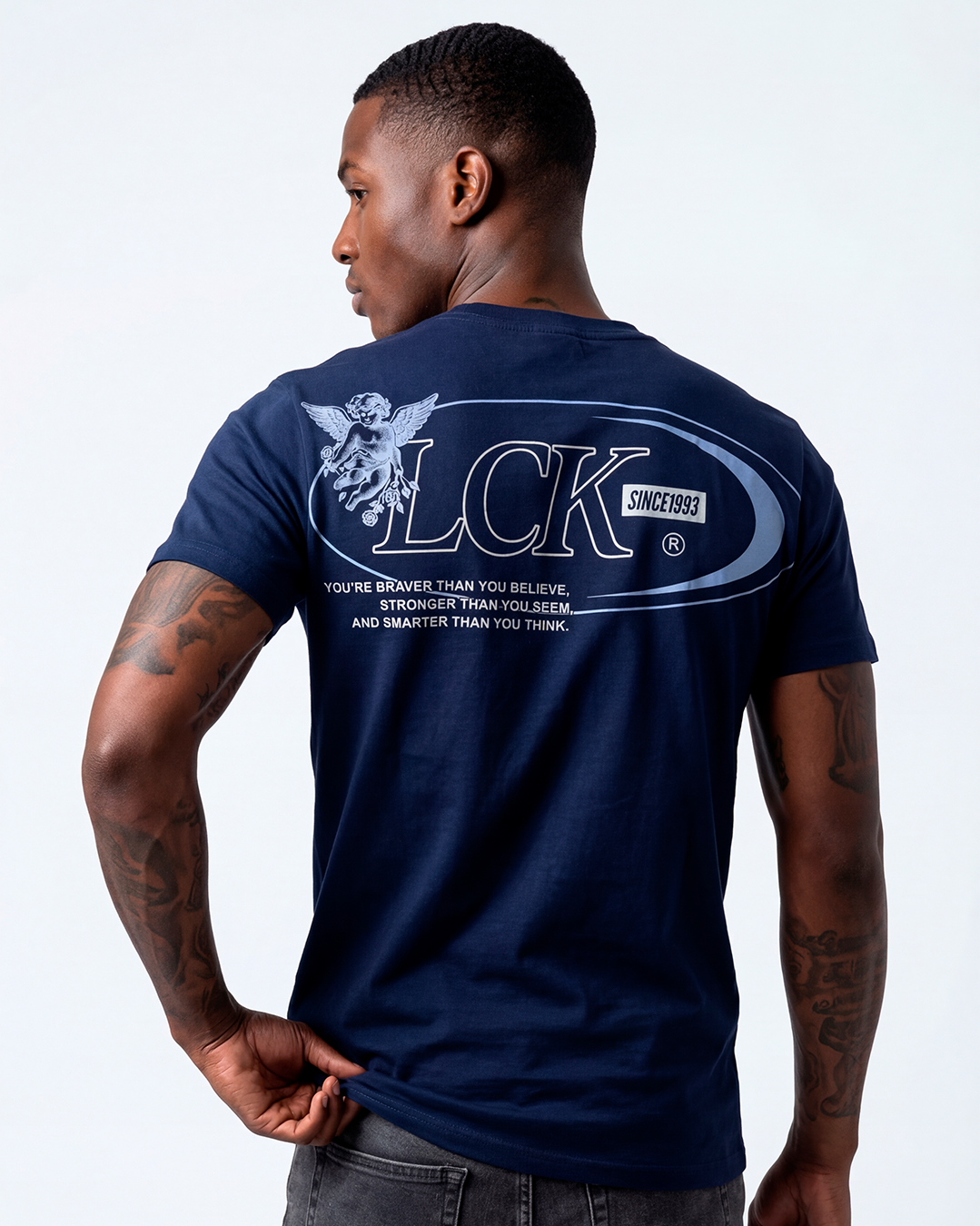 T-SHIRT LCK SINCE1993 MARINHO