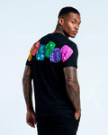 T-SHIRT REGULAR LUCKY COLORFUL DICE