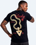 T-SHIRT LUCKY BRIGHT AND GOLD
