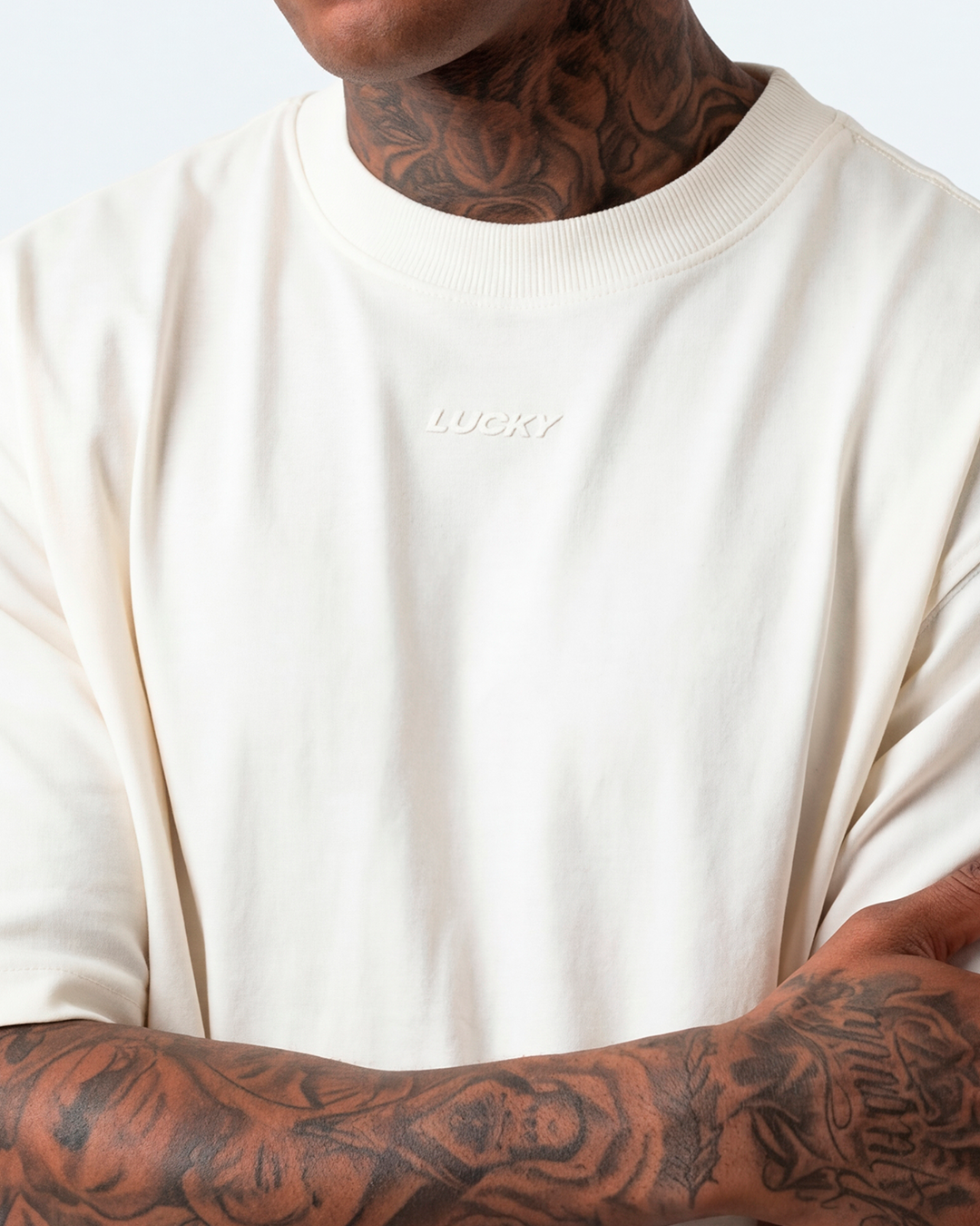 OVERSIZED LUCKY NAME BASIC OFF