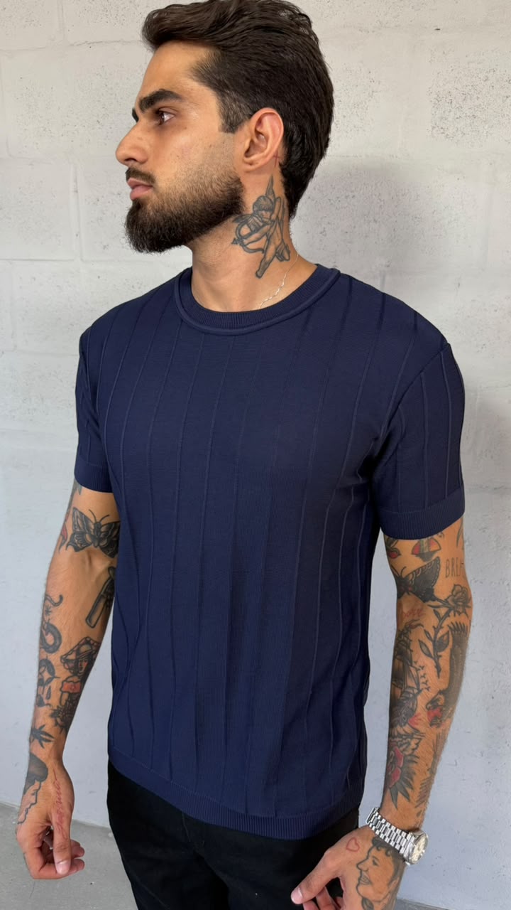 T-SHIRT TEXTURIZADA LUCKY - 04
