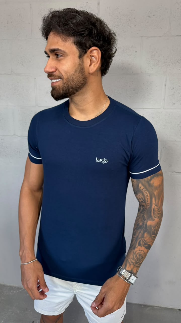 T-SHIRT REGULAR BASIC LUCKY - 04 P ao GG