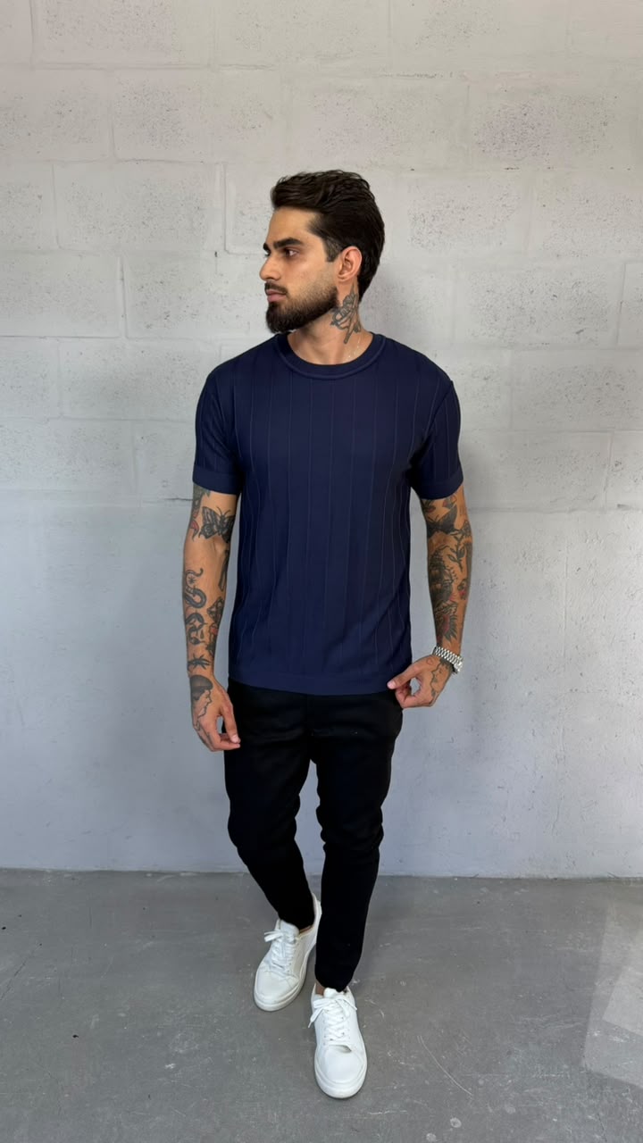 T-SHIRT TEXTURIZADA LUCKY - 04