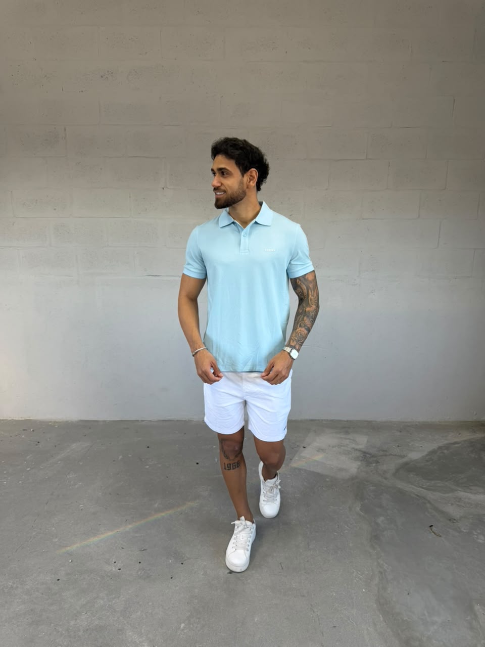 Gola Polo Piquet Lucky Azul