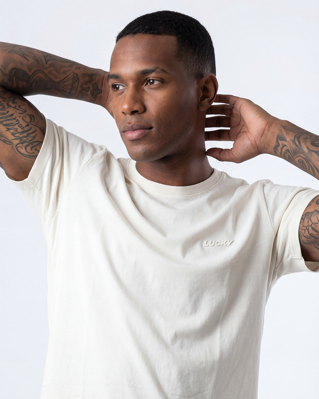 T-SHIRT REGULAR LUCKY NAME BASIC OFF