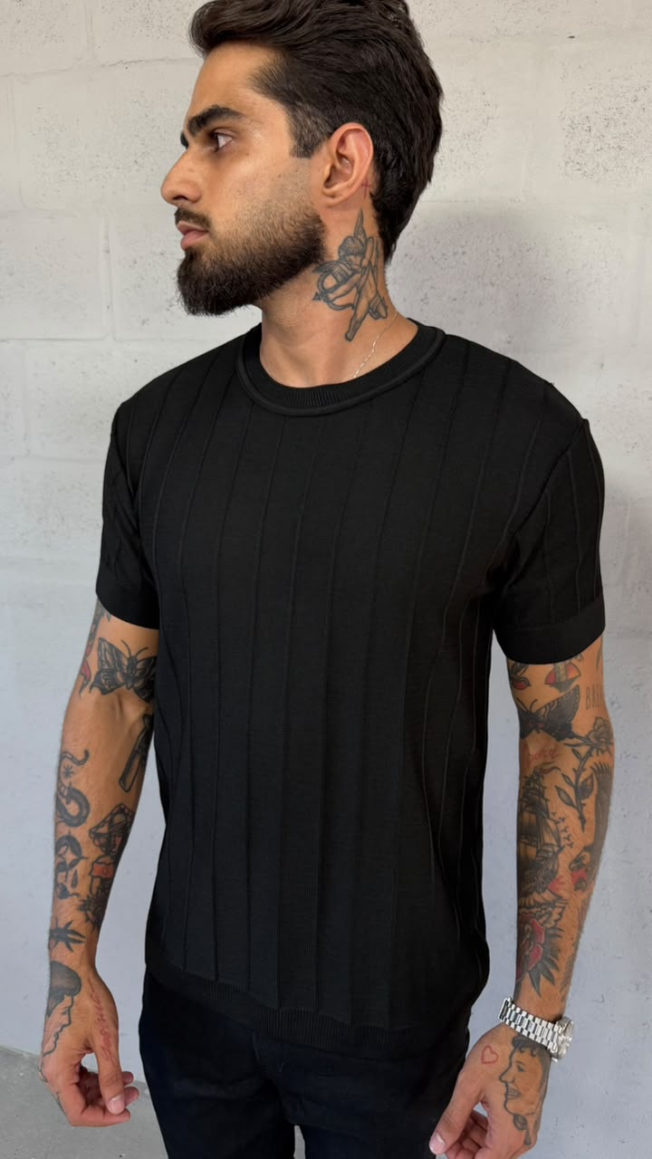 T-SHIRT TEXTURIZADA LUCKY - 03