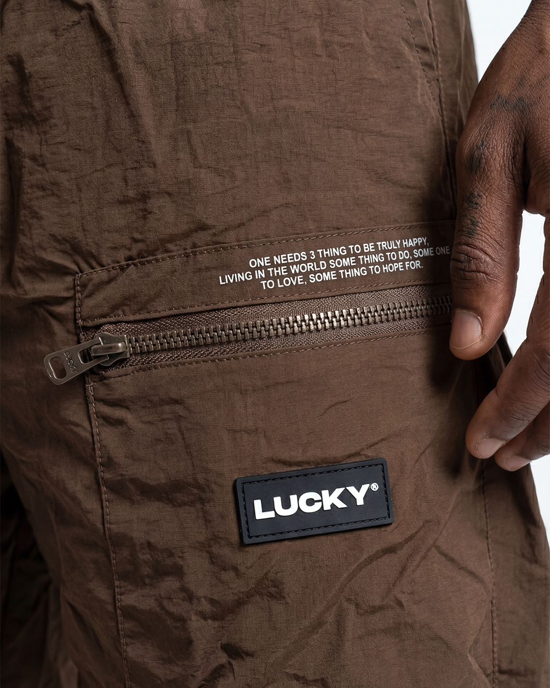 BERMUDA CARGO LUCKY POCKETS MARROM