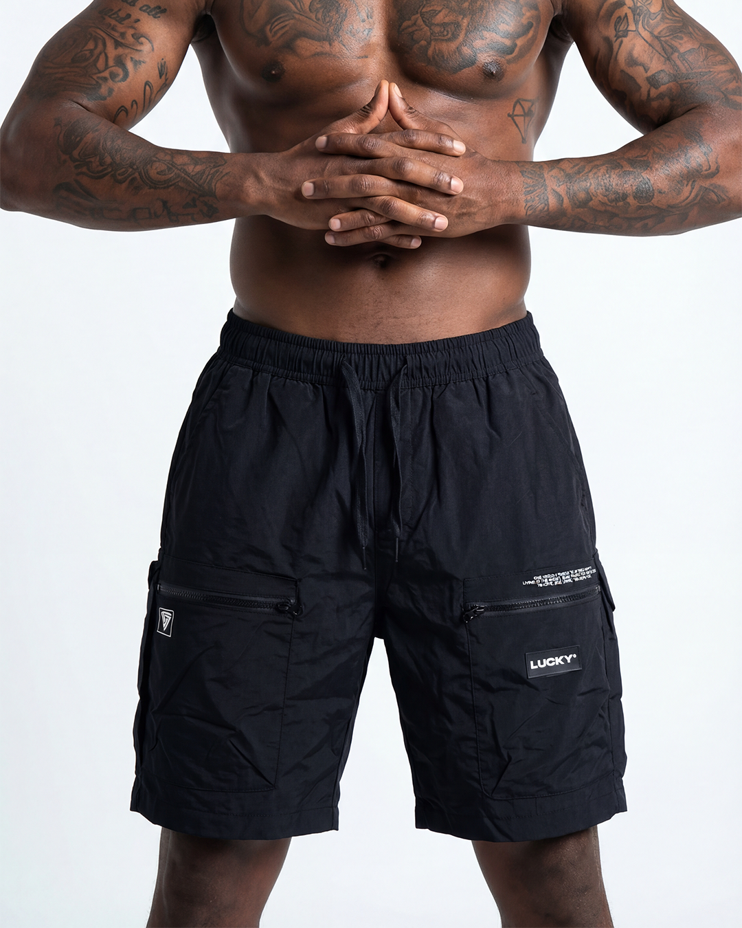 BERMUDA CARGO LUCKY POCKETS PRETO