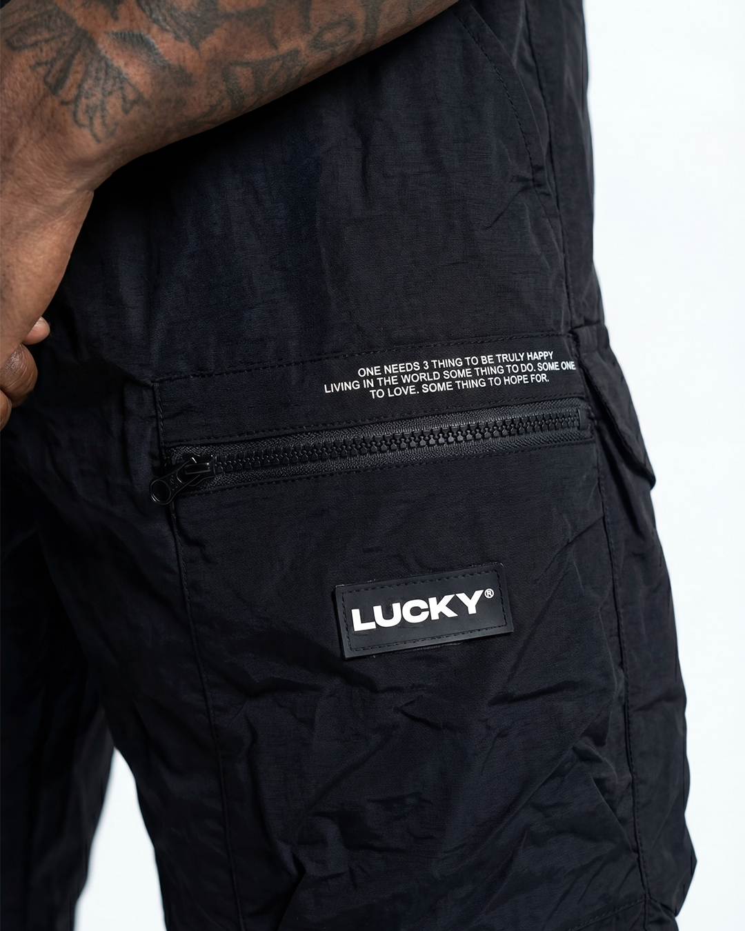 BERMUDA CARGO LUCKY POCKETS PRETO