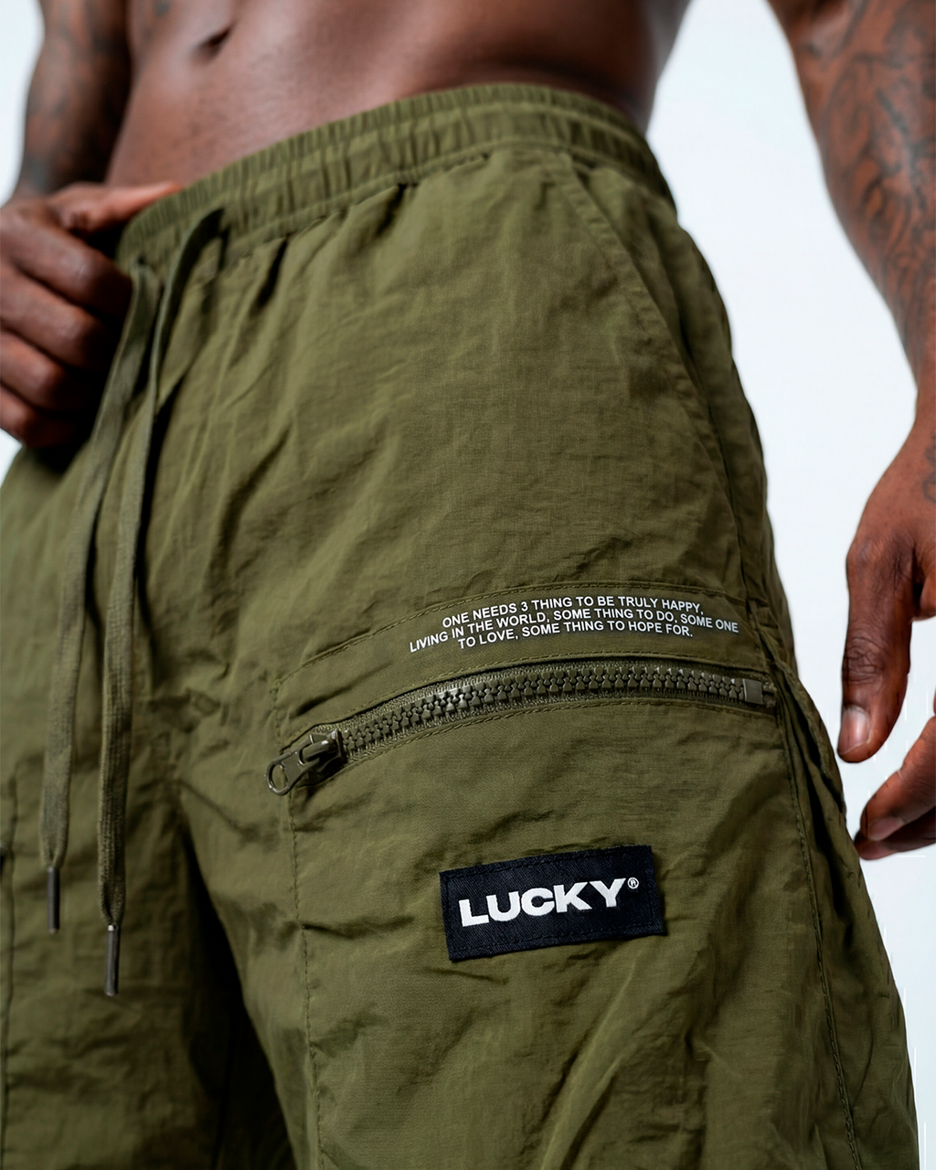 BERMUDA CARGO LUCKY POCKETS VERDE