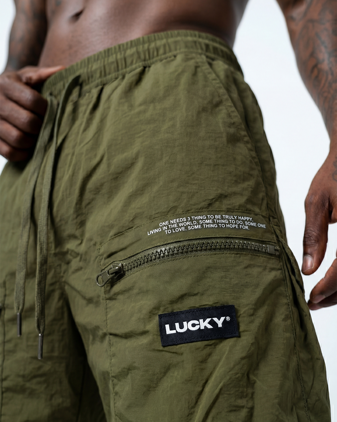 BERMUDA CARGO LUCKY POCKETS VERDE