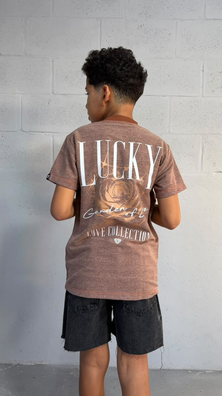 T-SHIRT INFANTIL LUCKY - 01