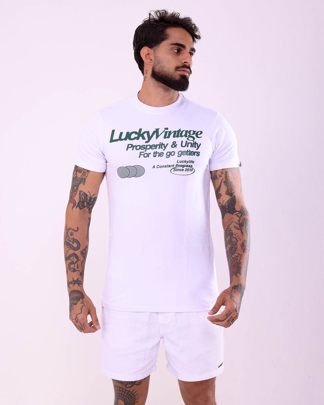 T-SHIRT REGULAR VINTAGE RELEVO - 1100014