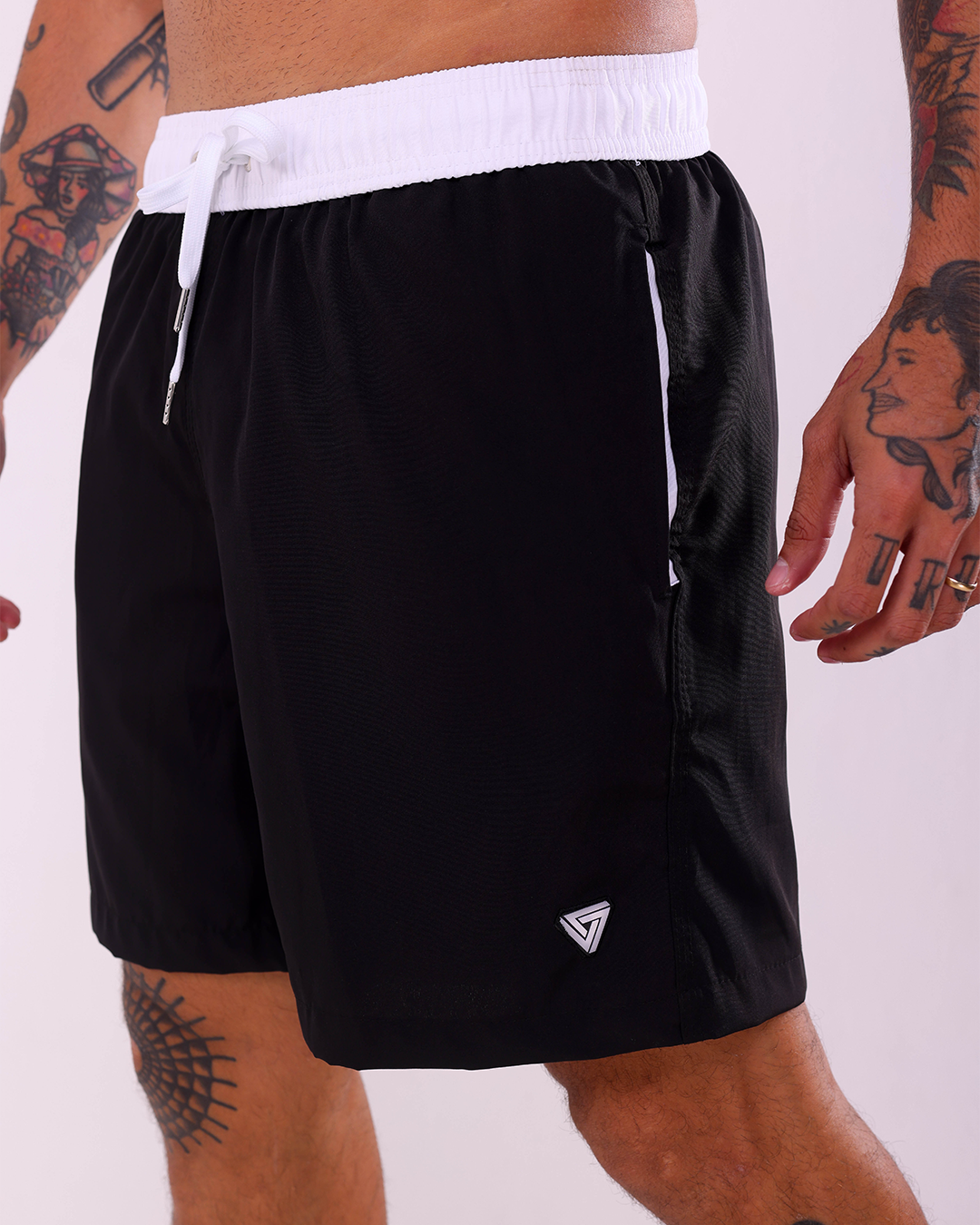 SHORT TACTEL - 2700001 - PRETO