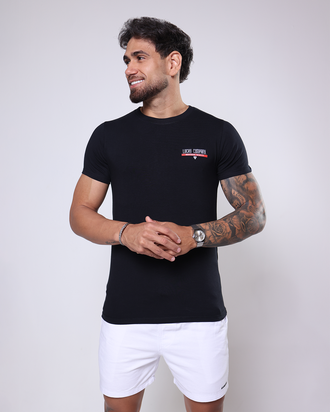 T-SHIRT INDIVIDUAL - 1100152 - PRETO