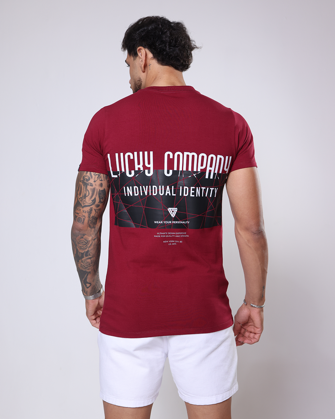 T-SHIRT INDIVIDUAL - 1100152 - VINHO