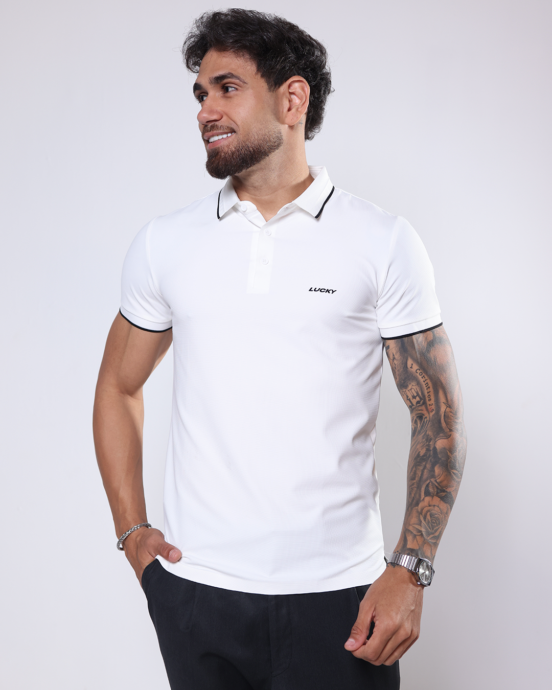 CAMISA GOLA POLO TECH RIB - 1100159