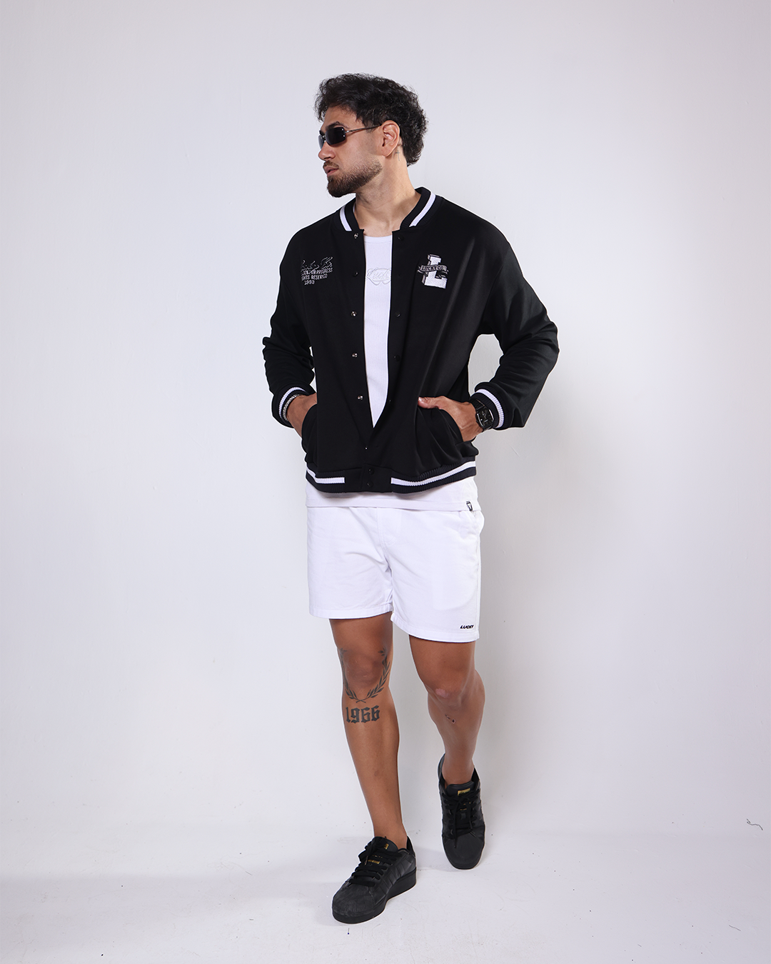 JAQUETA BOMBER COLLEGE - 1300005