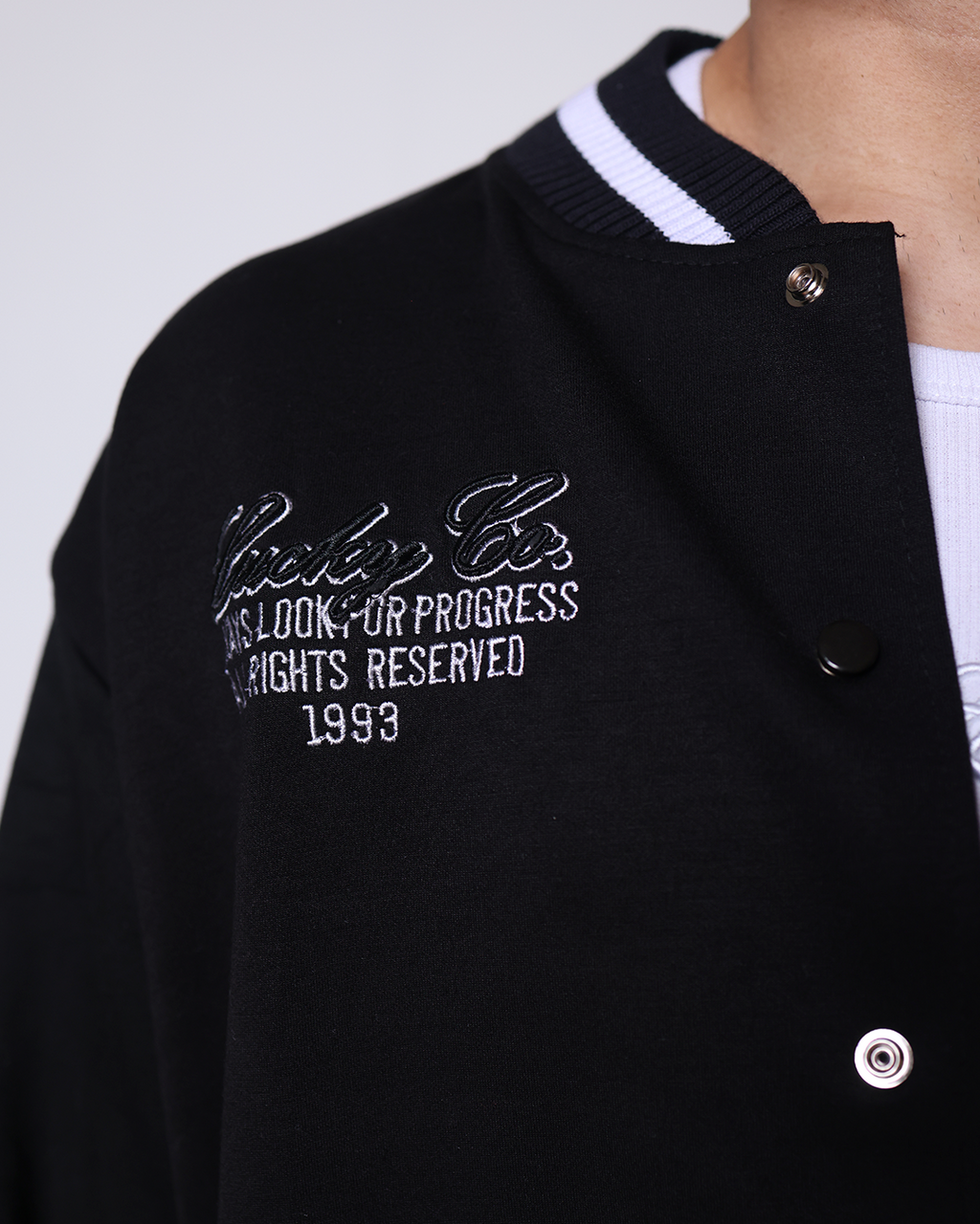 JAQUETA BOMBER COLLEGE - 1300005