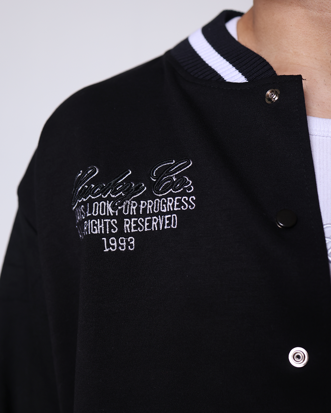 JAQUETA BOMBER COLLEGE - 1300005