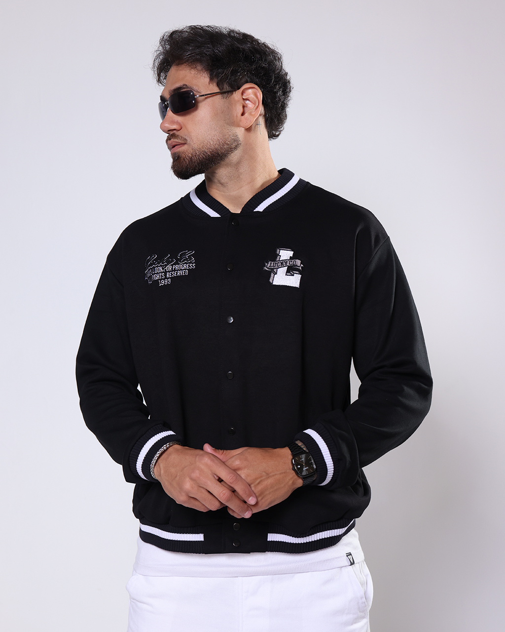 JAQUETA BOMBER COLLEGE - 1300005