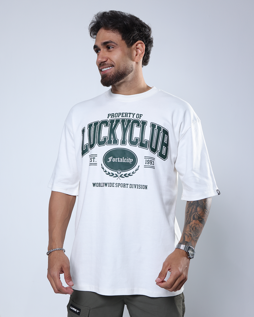 T-SHIRT OVERSIZED PROPERTY LUCKY - 1200117