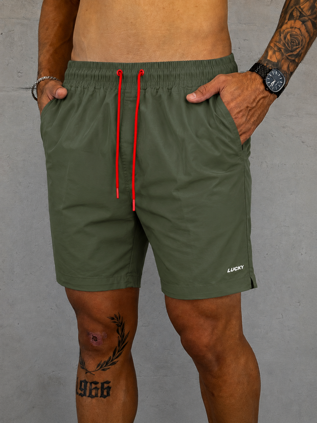 SHORT TACTEL LUCKY - DIVERSAS CORES - DIA DOS PAIS