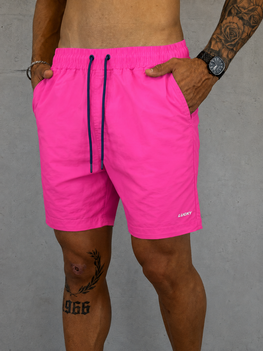 SHORT TACTEL LUCKY - DIVERSAS CORES - DIA DOS PAIS