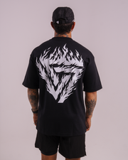 T-SHIRT OVERSIZED LUCKY FLAME