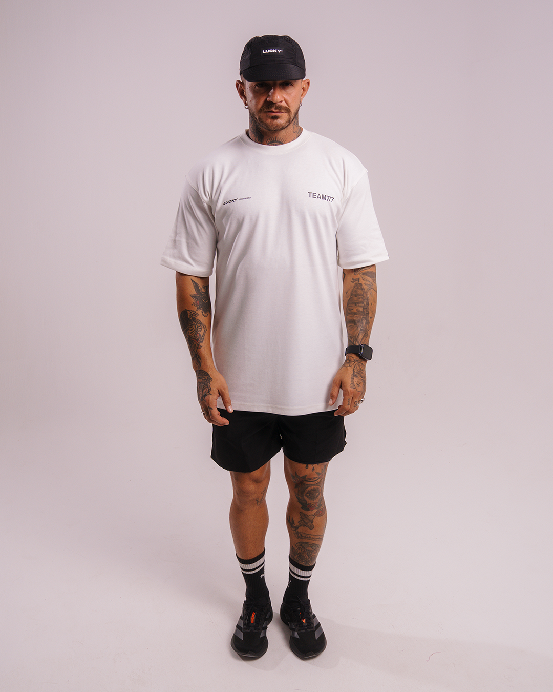T-SHIRT OVERSIZED LUCKY TEAM7/7