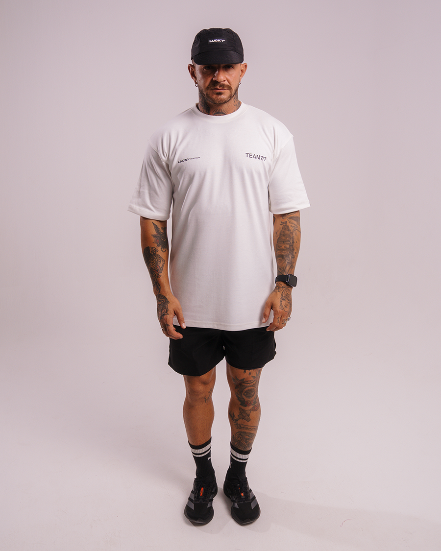 T-SHIRT OVERSIZED LUCKY TEAM7/7