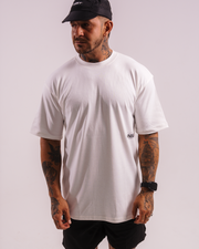 T-SHIRT OVERSIZED LUCKY RUNNING OFF-WHITE